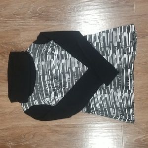 (S) Soft Works Turtleneck Stripes Casual Comfortable Relaxed Loose Cottagecore